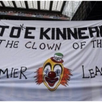 joe kinnear clown banner